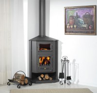 Estufa de leña modelo RINCON - HORNO
